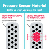 Conductive Pressure Sensitive Sheets - Conductive Plastic (Velostat/Linqstat) 5 Sheet Pack