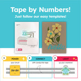 Circuit Stickers Classroom Pack (Rainbow Fade LEDs) | 32 Students