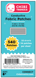 Conductive Fabric Tape Patches - Value Pack 540 Patches
