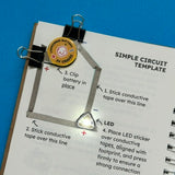 Circuit Stickers Classroom Pack (White LEDs) | 32 Students