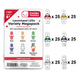 Launchpad LEDs Variety Pack (6 colors) - MegaPack (150 LEDs)