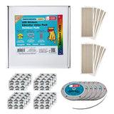 Circuit Stickers Classroom Pack (Rainbow Fade LEDs) | 32 Students