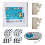 Circuit Stickers Classroom Pack (White LEDs) | 32 Students