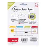 Conductive Pressure Sensitive Sheets - Conductive Plastic (Velostat/Linqstat) 5 Sheet Pack