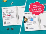 Launchpad Sketchbook Kit Workshop Set 12 students - Paper Circuits Level 1