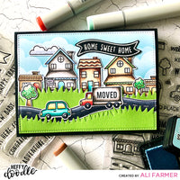 Heffy Doodle Home Sweet Home Stamp Set