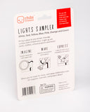 Lights Sampler MegaPack (30 LED Stickers) Red, Yellow, Blue, Pink, Orange, Green and White